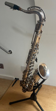 AMATI CLASSIC DELUXE KRASLICE TENOR SAXOPHONE with case and extras - vintage