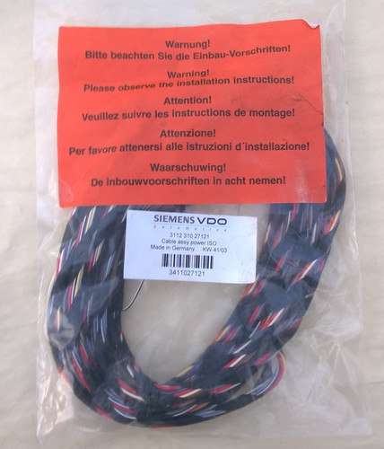 Vdo sat nav cable - nav, assy