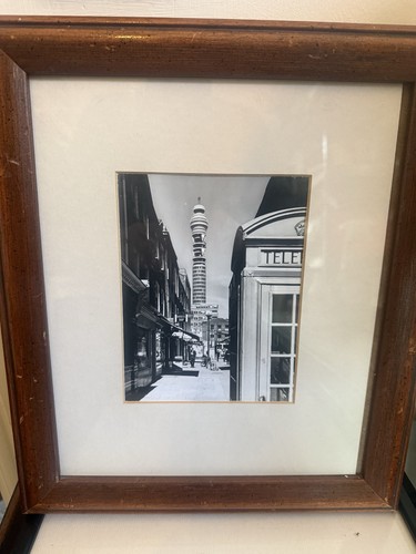 Vintage framed photo - , print