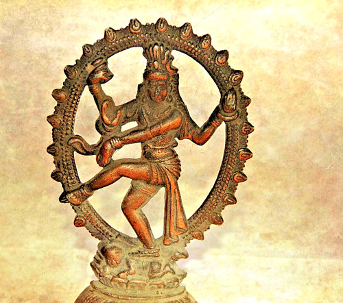 Vintage metal dancing shiva - vintage,
