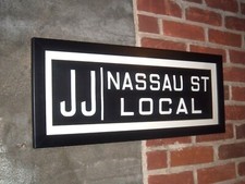 FRAMED MATTED NY NYC SUBWAY