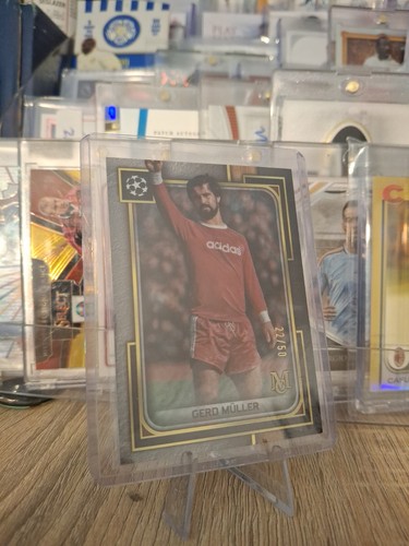 Gerd muller topps 50 fc - gerd, #22/50