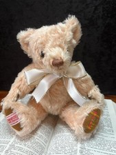 Rare Merrythought Pink Mohair Bear - JAPAN Limited Edition - 2001 New Century