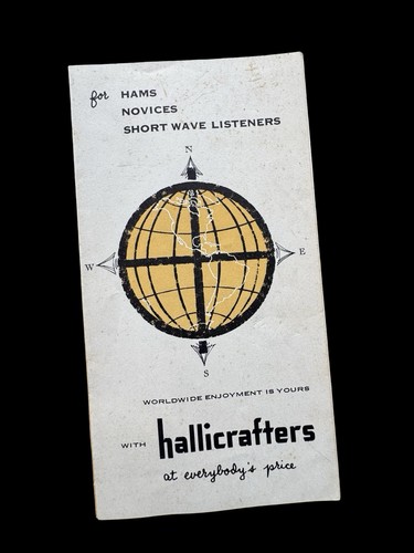 Vintage hallicrafters pamphlet - hallicrafters,