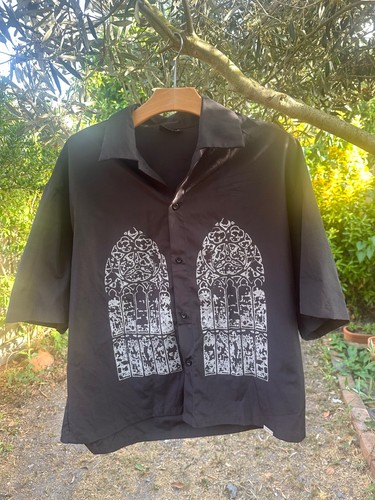Gothic cathedral window shirt