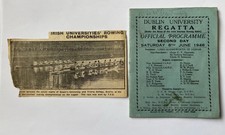 1946 Dublin University Rowing