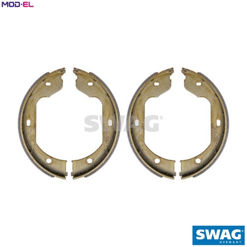 Brake shoe set parking - set,