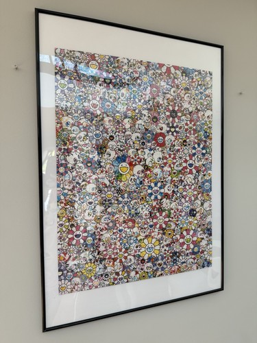 Takashi murakami framed puzzle - framed,