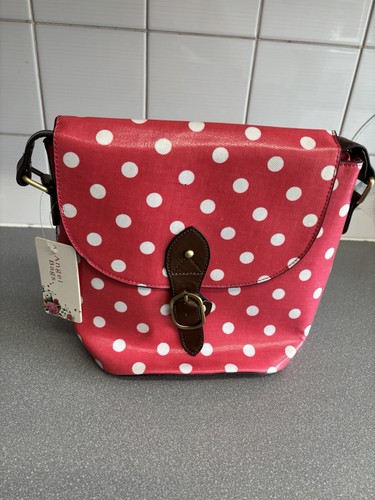 Pink red polka dot - pink,