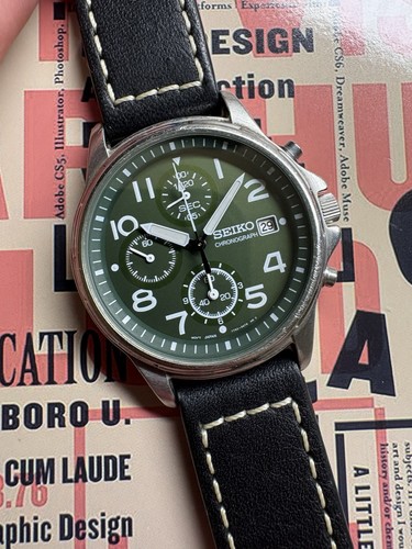 Seiko chronograph 7t92 0b60 - seiko,