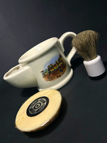 Wade england shaving kit white - shaving,