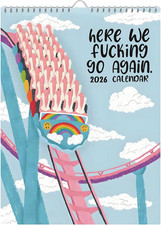 Family Calendar 2026 Rainbow