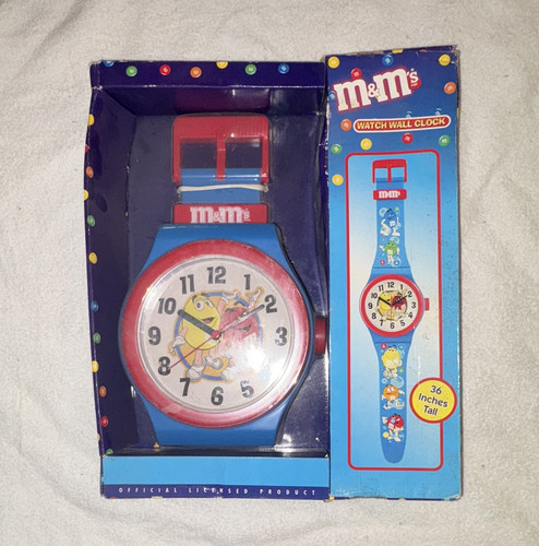 Watch wall clock - m&m's,