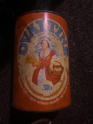 Original vintage ovaltine - vintage,