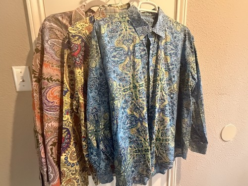 Alan flusser button shirt - up,