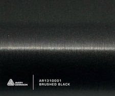 AVERY DENNISON BRUSHED BLACK