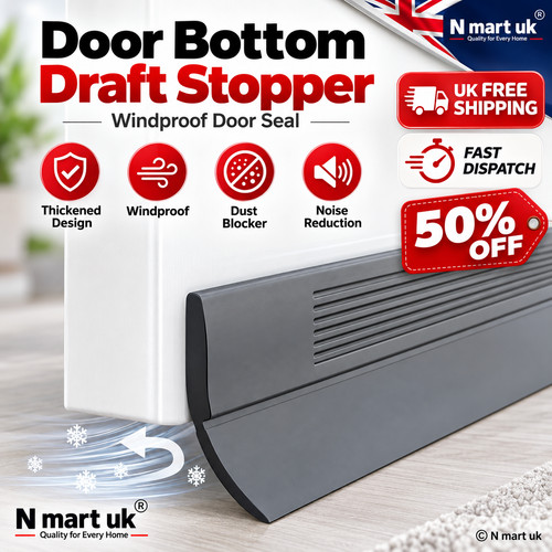 Door draft excluder strip - door,