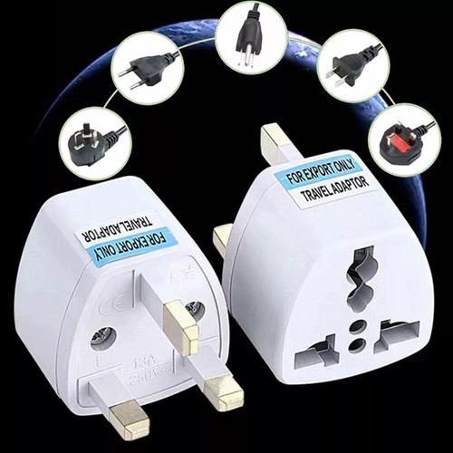 Universal plug adapter us - eu,