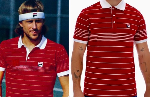 Fila vintage borg logan polo - logan,