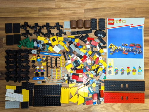 Lego 2126 train - cars,