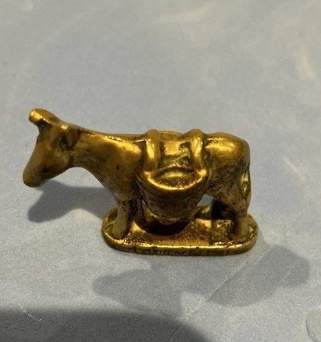 Lovely brass donkey - brass, small