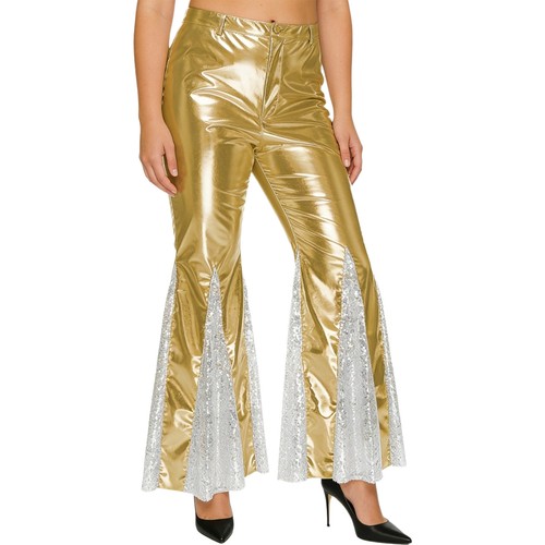 Women shiny metallic 70s - women's,