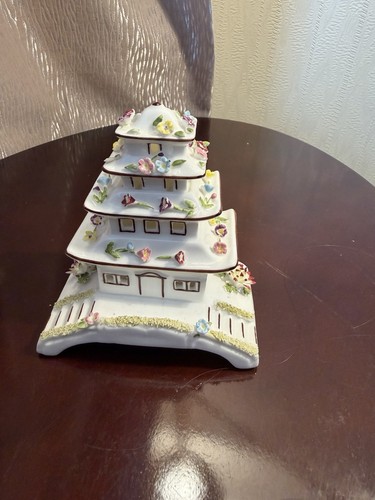 Coalport pagoda house fine - pagoda,
