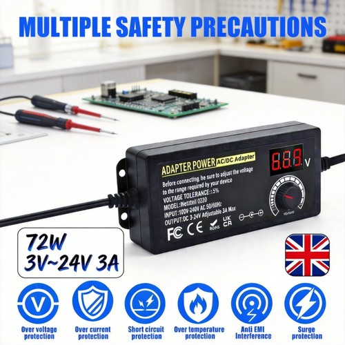 Universal power supply - supply, 3v~24v