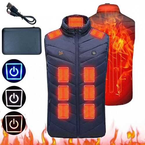 Heated jacket electric vest - heated,