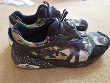 PUMA BAPE Camo Disc Trainers. Barely Worn Uk10. Very Good Condition