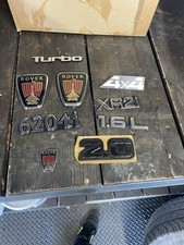 Various Old Car Badges Rover