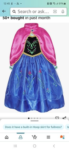 Anna frozen dress 6 - anna,