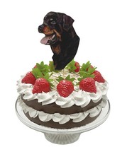 Rottweiler Cake Topper -