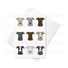 Lurcher card, Lurcher Birthday
