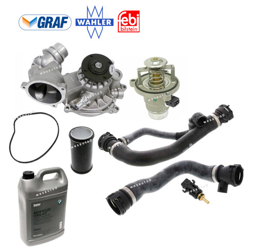 Water pump thermostat - pump, +