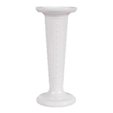 Cake Pillars Round WHITE 3.5" 4 Pieces Wedding Tiers Support Separator Stands