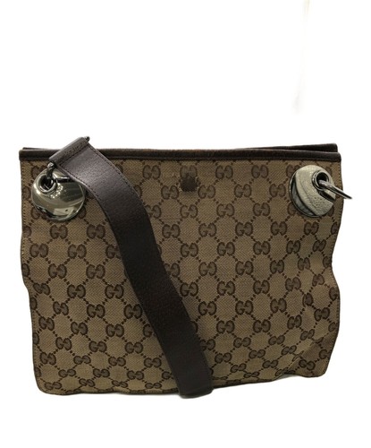 Gucci shoulder bag - gucci, canvas