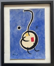 Joan Miro Original Painting
