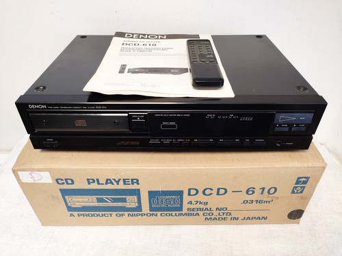 Boxed denon dcd 610 - boxed, player