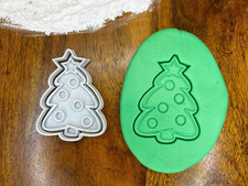 Christmas tree cookie cutter