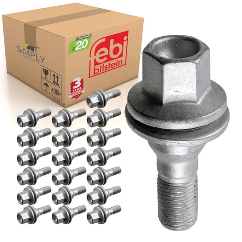 20x alloy wheel bolt fits - 20x,