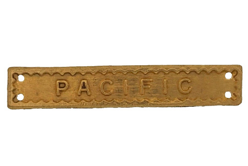 Pacific medal bar clasp - medal,