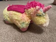 Authentic Pillow Pets Rainbow Unicorn Light Projector Toy