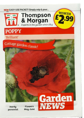 Thompson morgan poppy seeds - &,