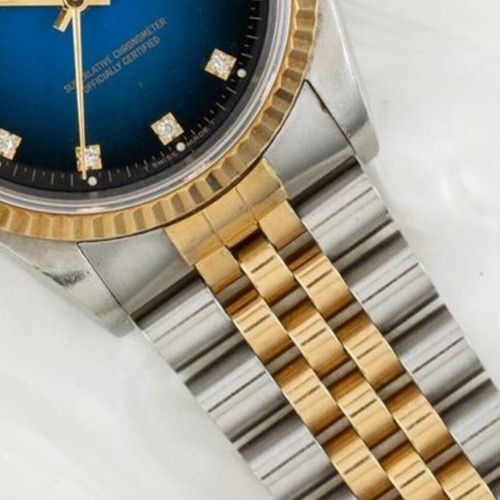 Two tone jubilee style watch - style,