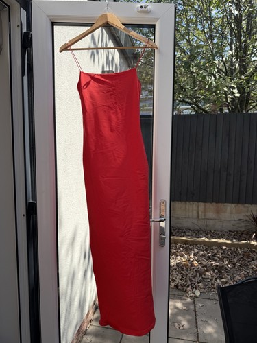 Zara red bodycon dress - zara, size