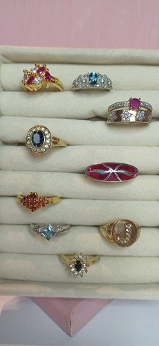 Costume jewellery rings - costume,