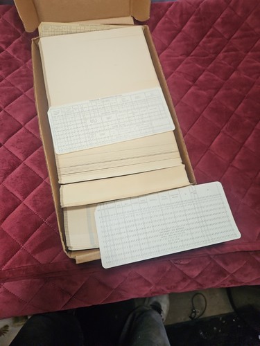 Vintage ibm column - vintage, punch