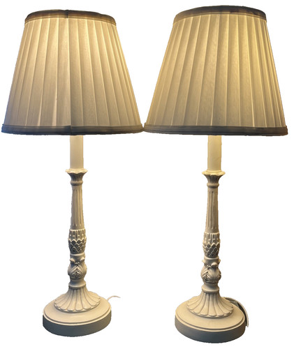Pair table lamps 56cm - lamps, tall