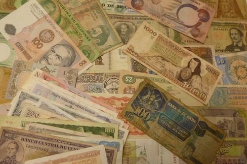 World banknotes collection - world,